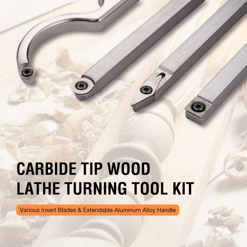 Wood Cutting Turning Tool set