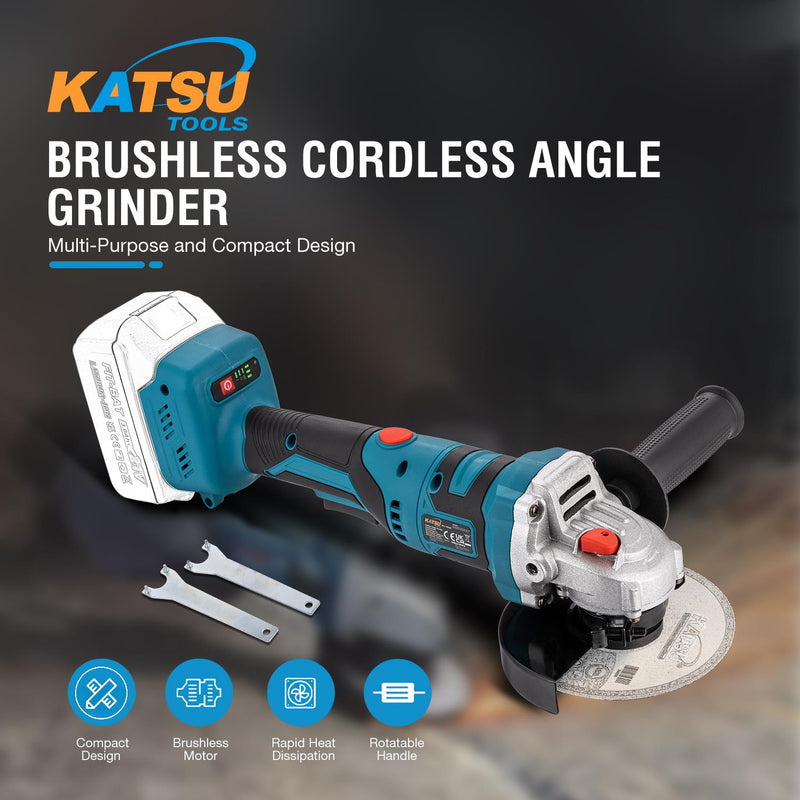 FIT-BAT Angle Grinder 115mm Rotating Handle