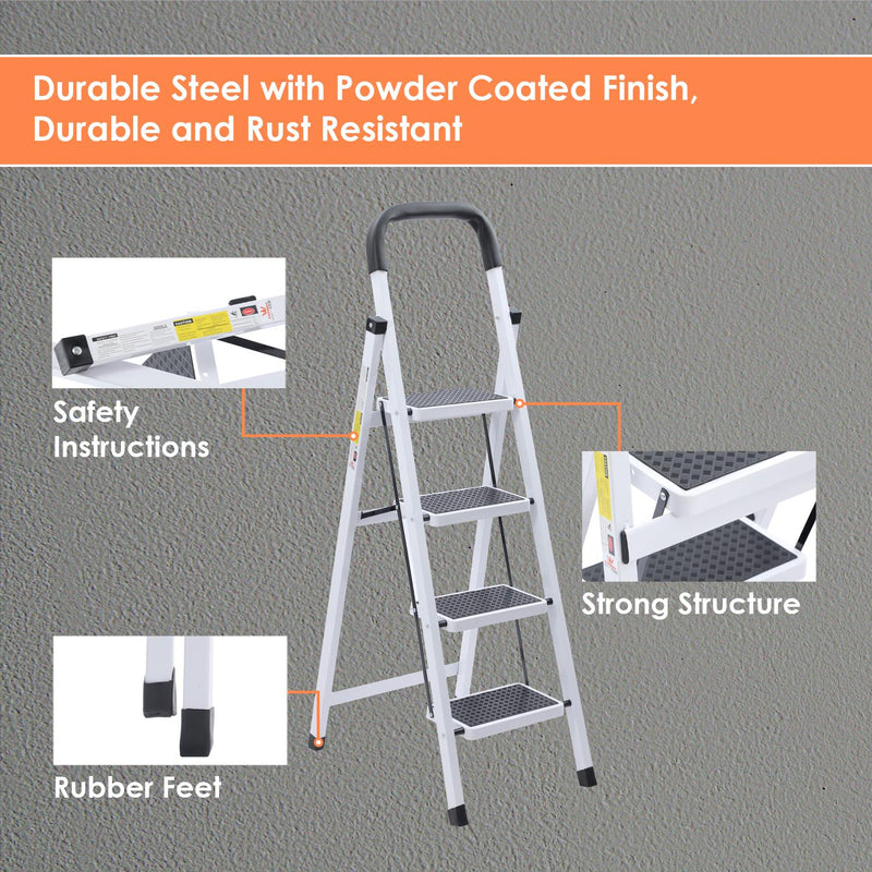 Home Ladder Steel 4 Steps