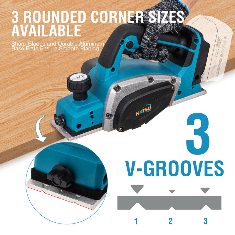 FIT-BAT Cordless Planer 82mm Brushless Motor