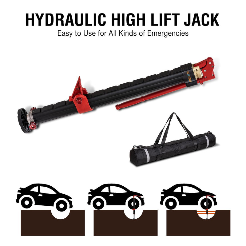 Hydraulic Farm Rescue Jack 48"  2Ton 4x4