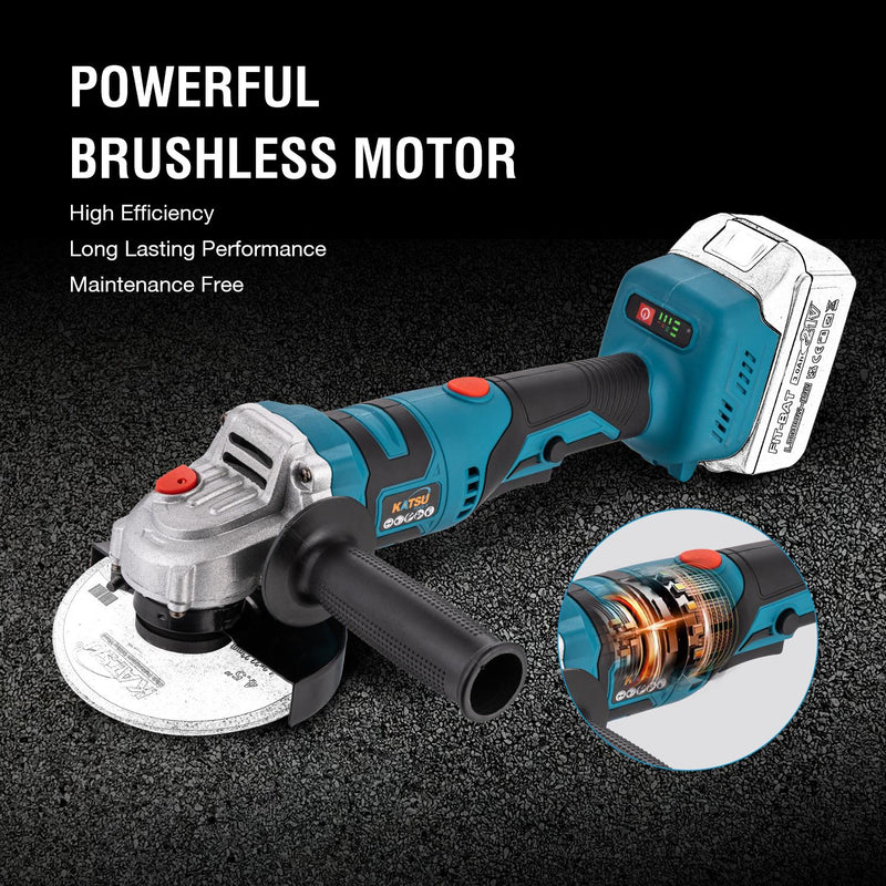 FIT-BAT Angle Grinder 115mm Rotating Handle