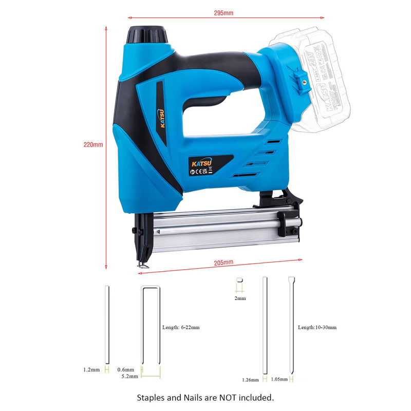 KATSU FIT BAT Nail Gun 2 in 1 No Btry