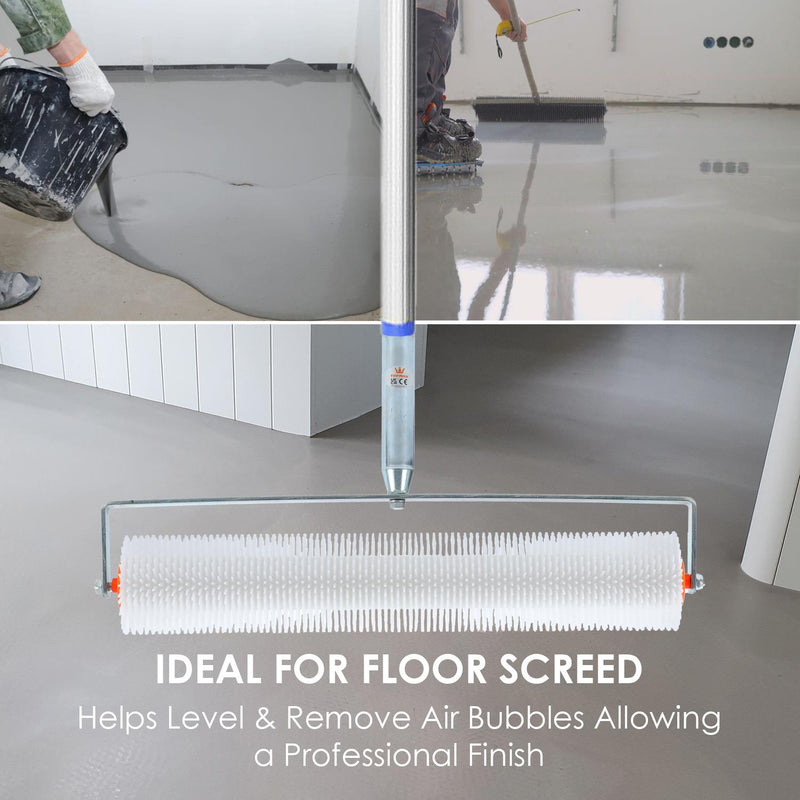 Floor Preparation Spiked Screeding Roller