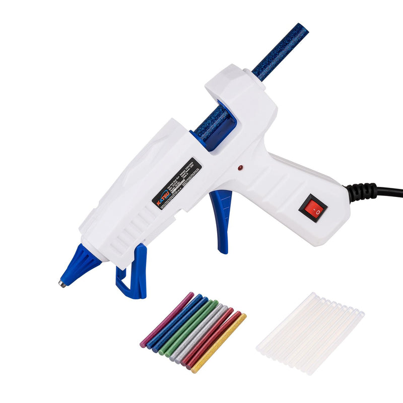 Glue Gun 7mm with 20PCs Coloured Glue Sticks