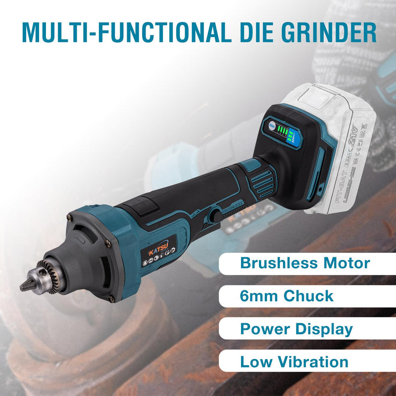 Fit-Bat Die Grinder No Battery 0.6-6mm Chuck