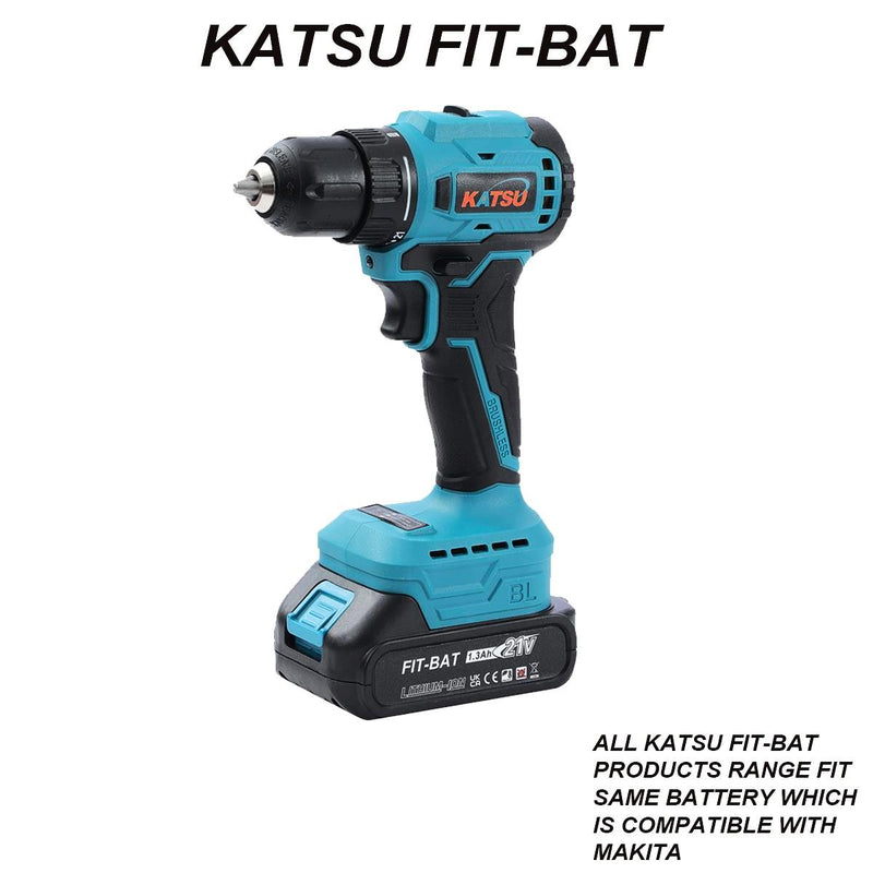 FIT-BAT Drill Brushless 21V with 1 Battery & Plastic case