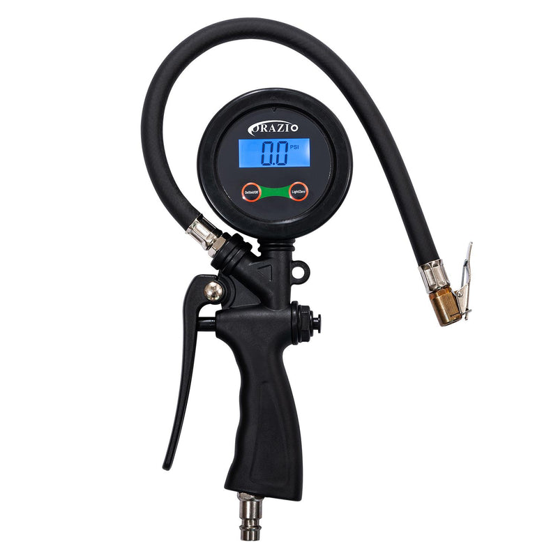 Tire Inflator Gauge Digital Small Screen