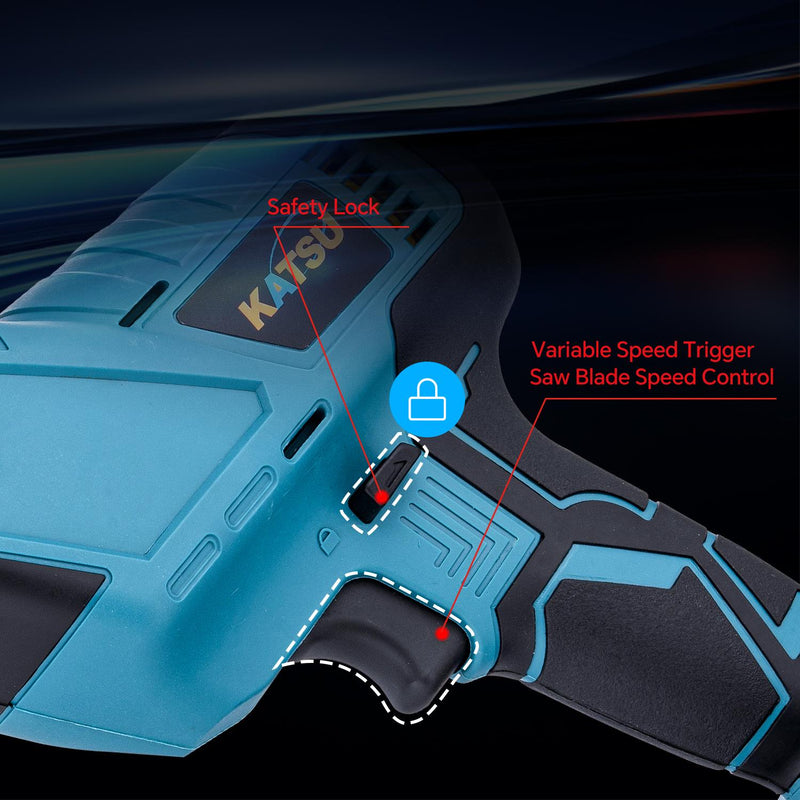 FIT-BAT Pruning Reciprocating Saw Brushless No Battery