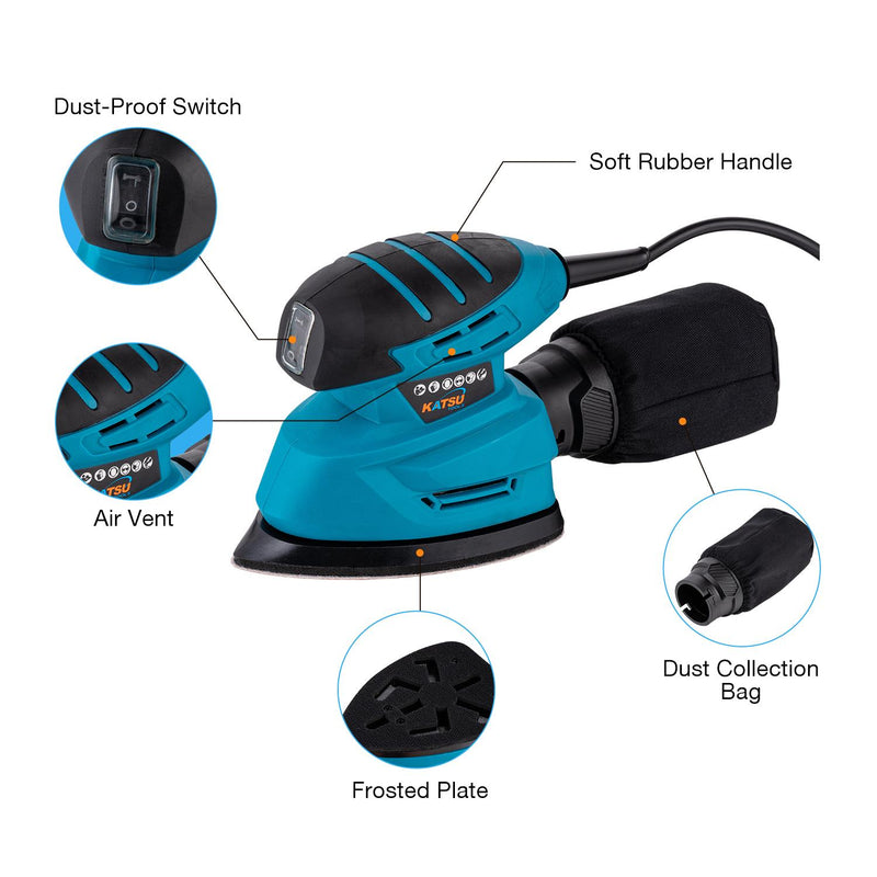 Electric Mouse Detailed Sander Budget