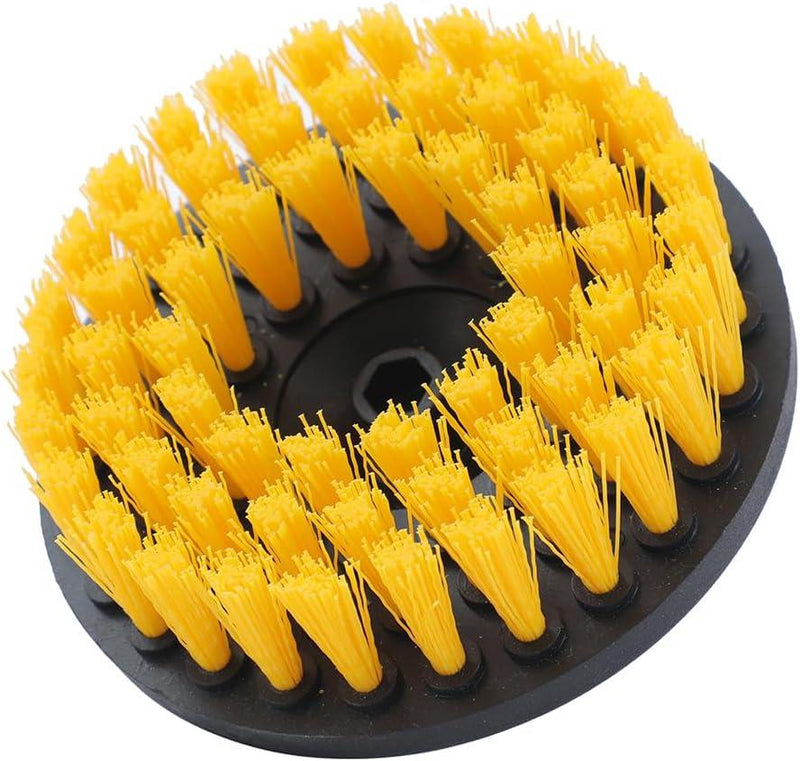 11 PCs Drill Brush Power Scrubber With Shaft