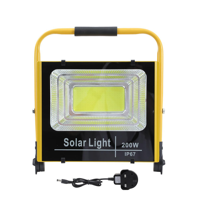 Rechargeable Flood Light Foldable Stand 200W