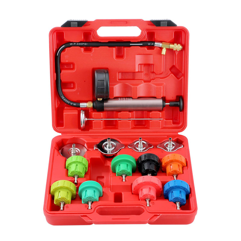 Car Radiator Cooling System Pressure Tester Nylon 14PCs