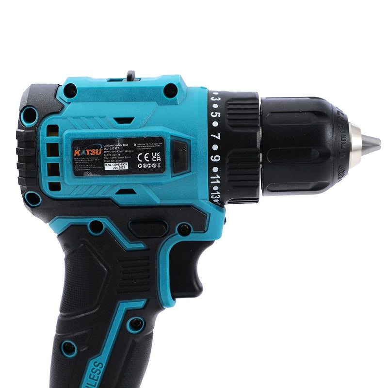 FIT-BAT Drill Brushless 21V with 1 Battery & Plastic case