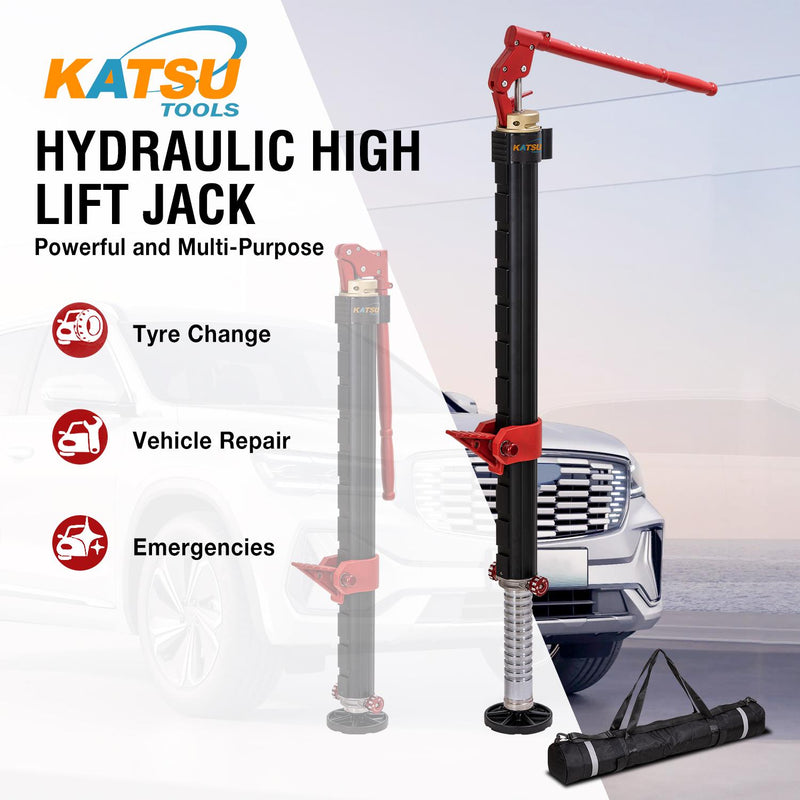 Hydraulic Farm Rescue Jack 48"  2Ton 4x4