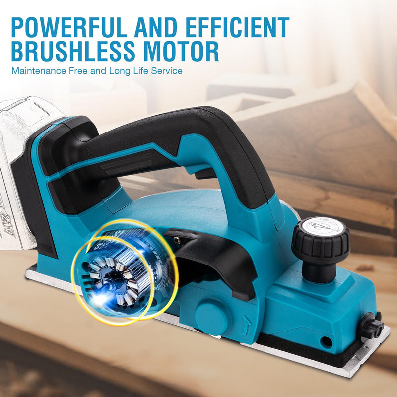 FIT-BAT Cordless Planer 82mm Brushless Motor