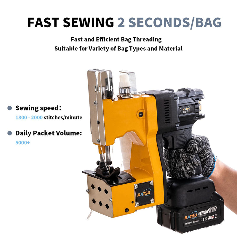 FIT-BAT Sewing Machine with Bag Closing