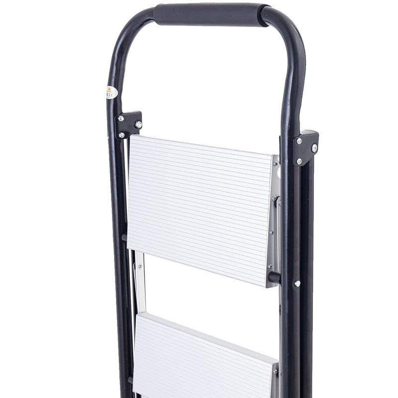 3 Steps Aluminium Trolley Ladder