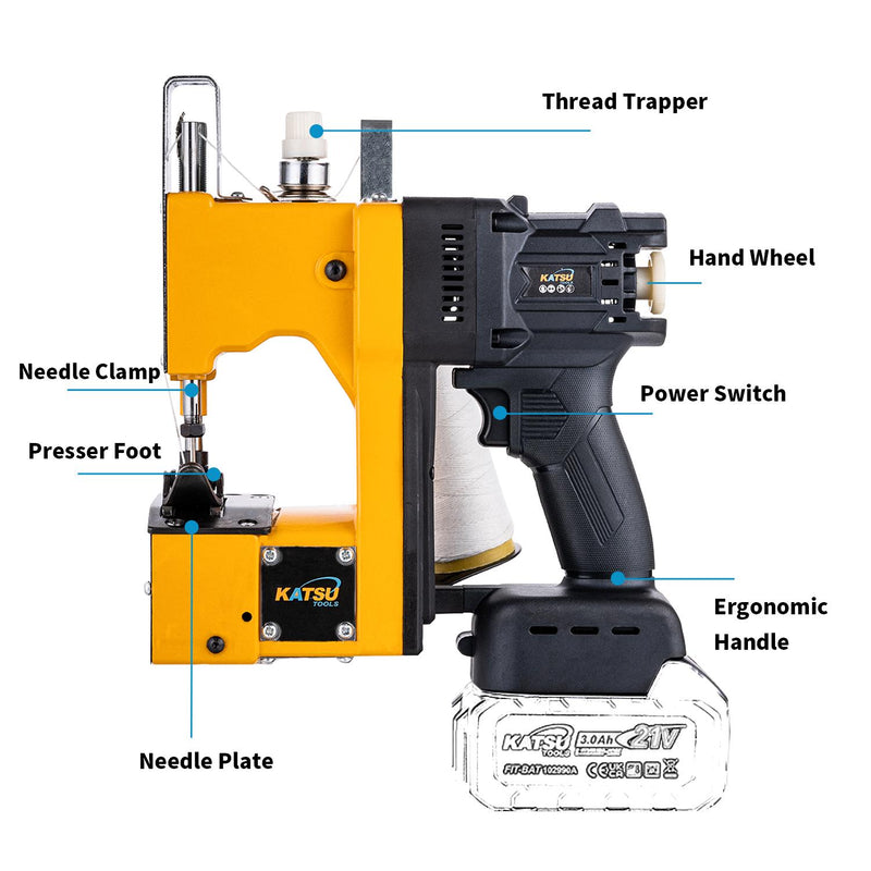 FIT-BAT Sewing Machine with Bag Closing