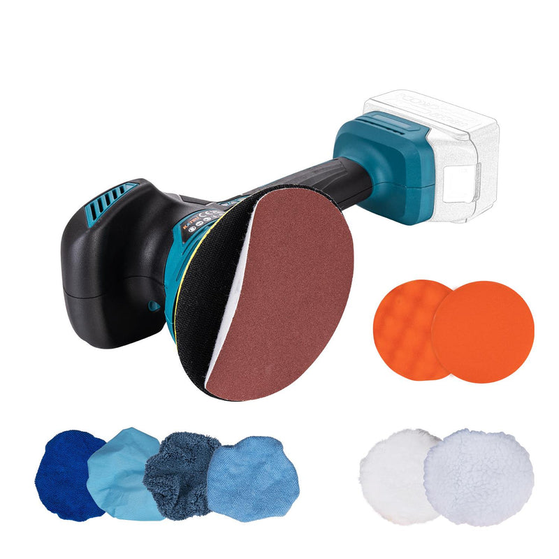 FIT-BAT Orbital Polisher With Accessories 12PCs