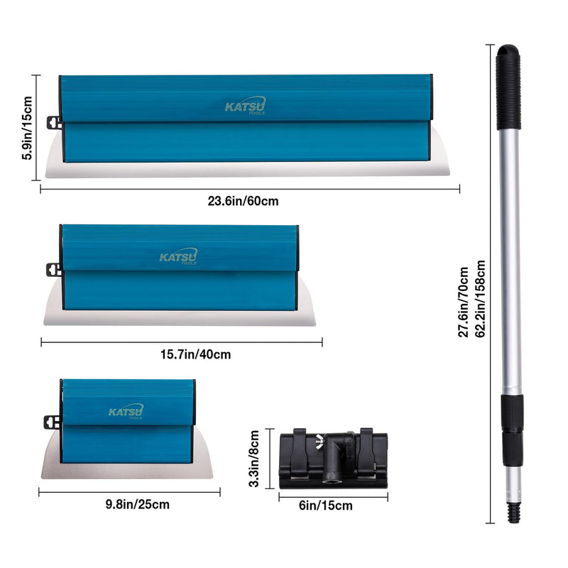 Skimming Plastering Tool Set 25,40,60cm In Carton Box