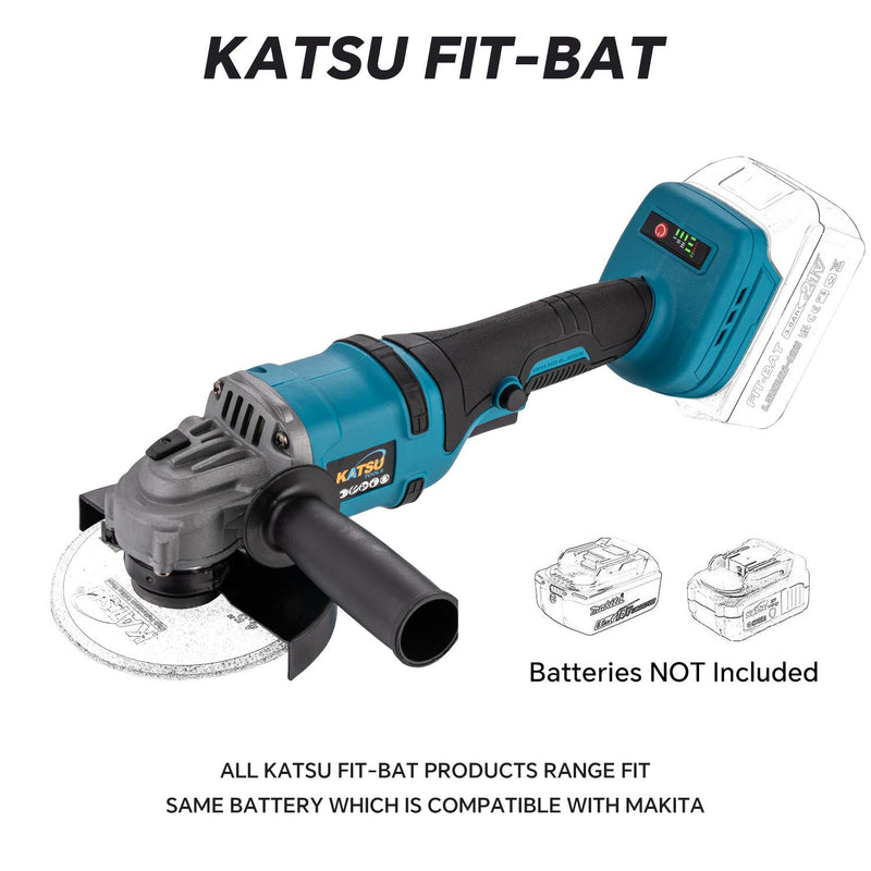 FIT-BAT Angle Grinder 115mm - No Battery