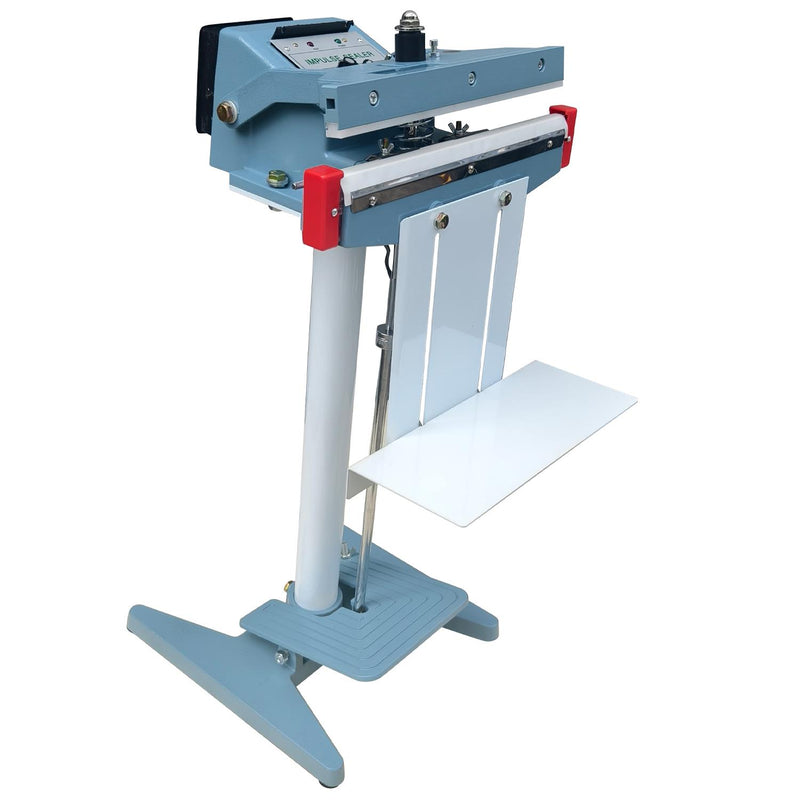 350mm Automatic Foot Pedal Pedstal Mounted Bag Sealing Machine