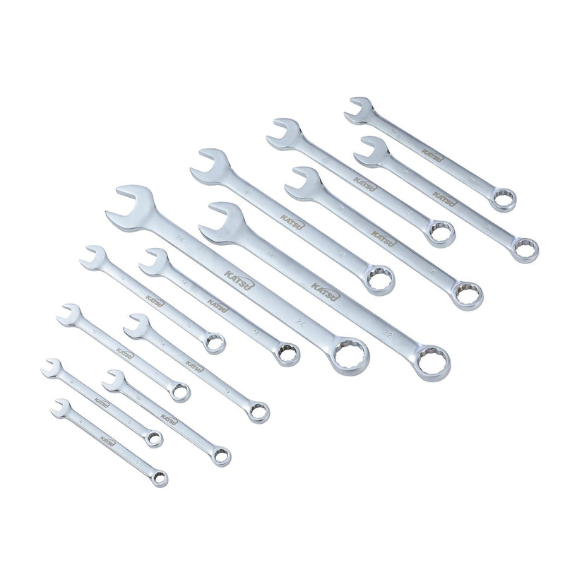 Combination Spanner Set 8-24 14 Pcs