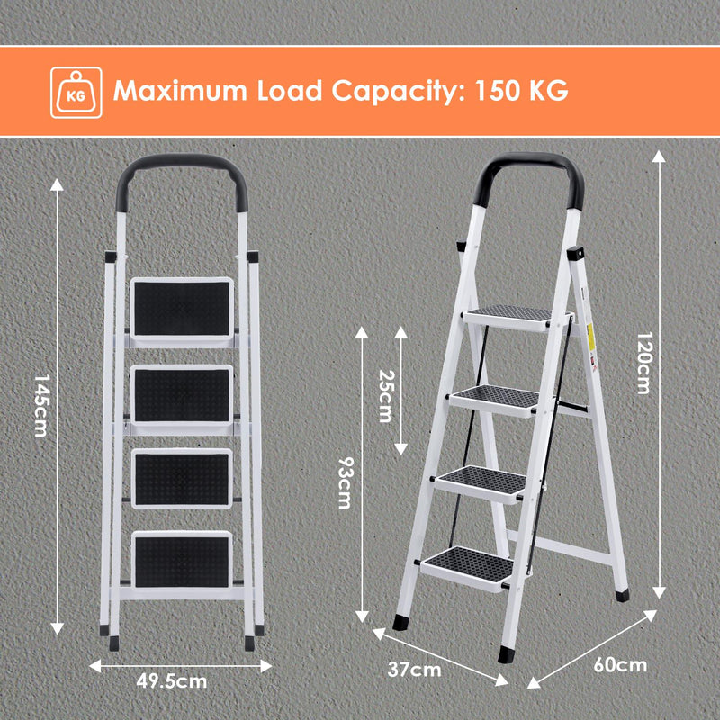 Home Ladder Steel 4 Steps