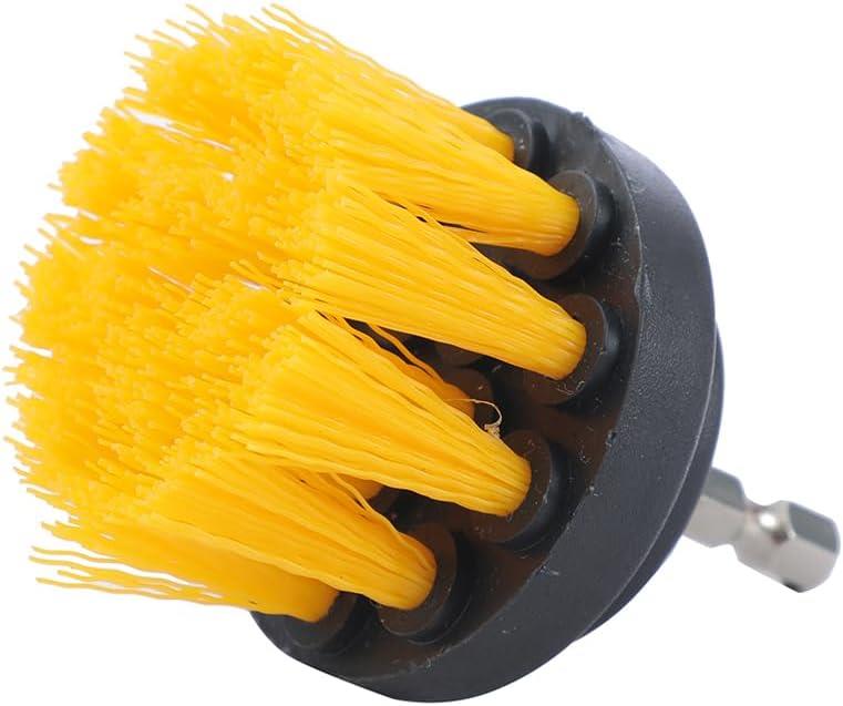 11 PCs Drill Brush Power Scrubber With Shaft