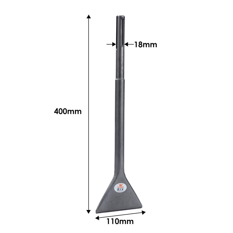 SDS MAX Wide Scaling Chisel 18X115X400