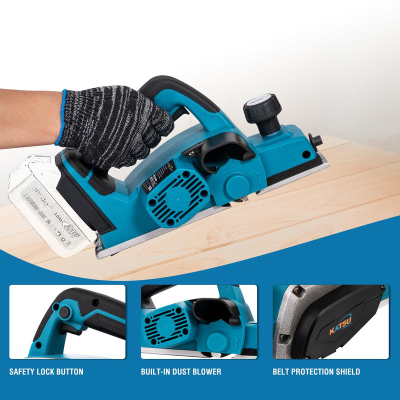 FIT-BAT Cordless Planer 82mm Brushless Motor