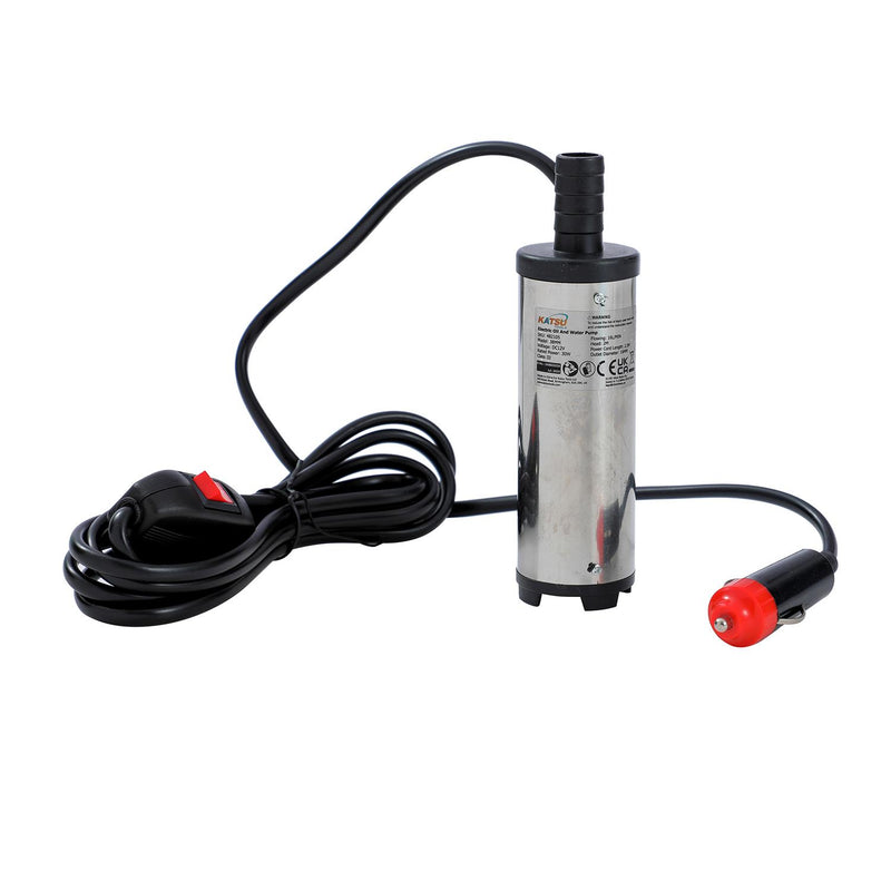 38mm Diameter Submersible Oil Water Transfer 12V Diesel Pump