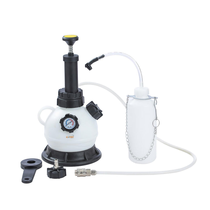 Vacuum Brake Bleeder Kit with 2L Brake Fluid Extractor 1L