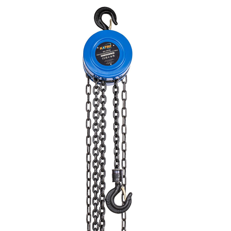 Chain Hoist Chain Block 3M 1Ton - Blue