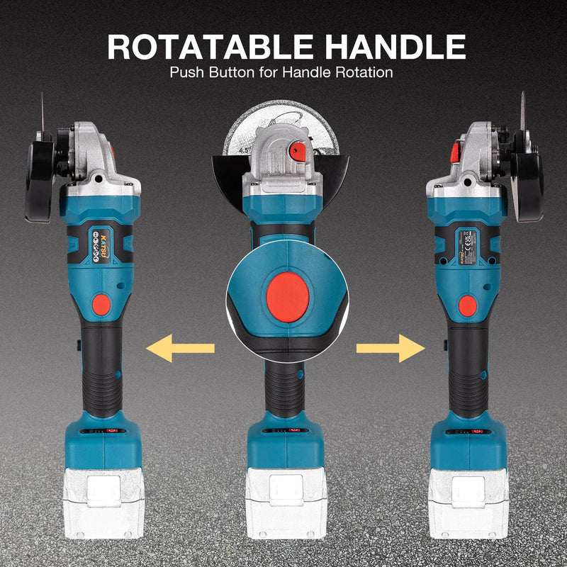 FIT-BAT Angle Grinder 115mm Rotating Handle