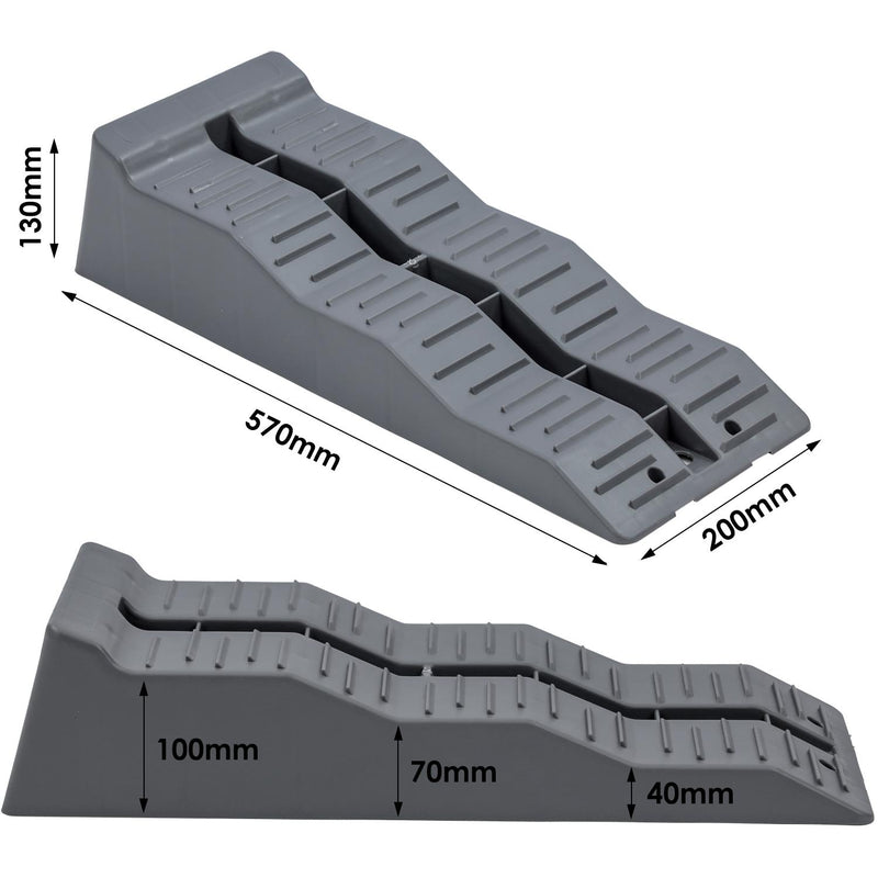 Caravan Levelling Ramps Stepped Levels