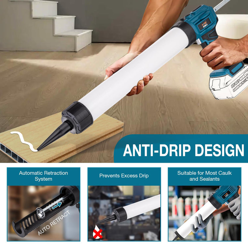 FIT-BAT Cordless Caulking Gun No Battery