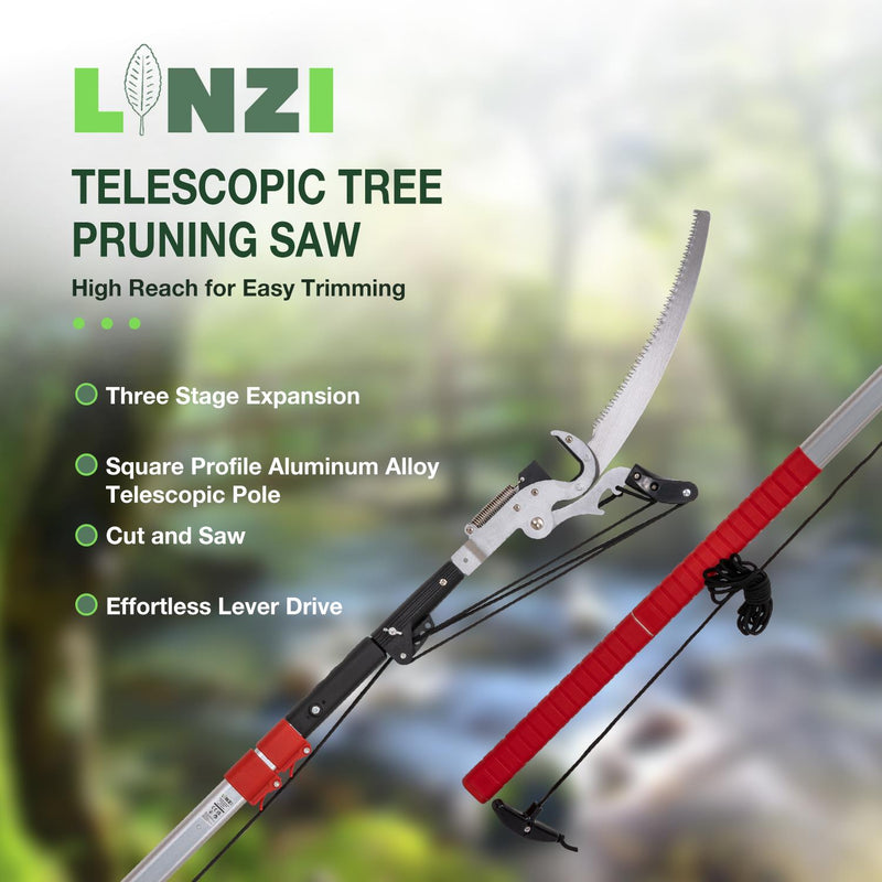 Telescopic Tree Pruner Oval Handle With Saw F330