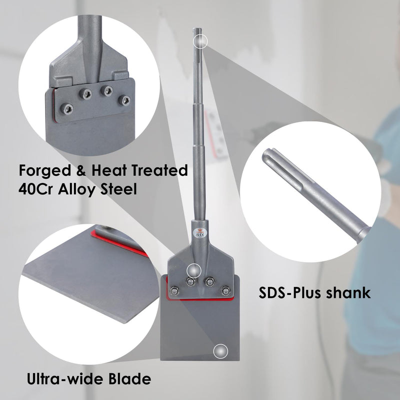SDS Max Scraper Scaling Chisel 18X 610 x 150MM