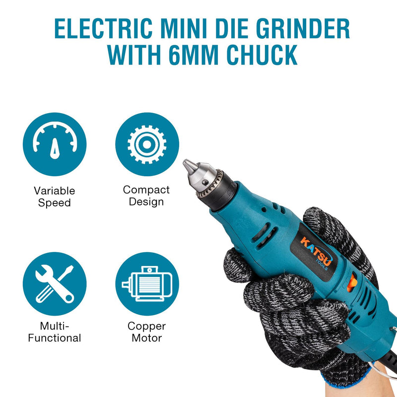 Electric Mini Die Grinder 6mm Chuck