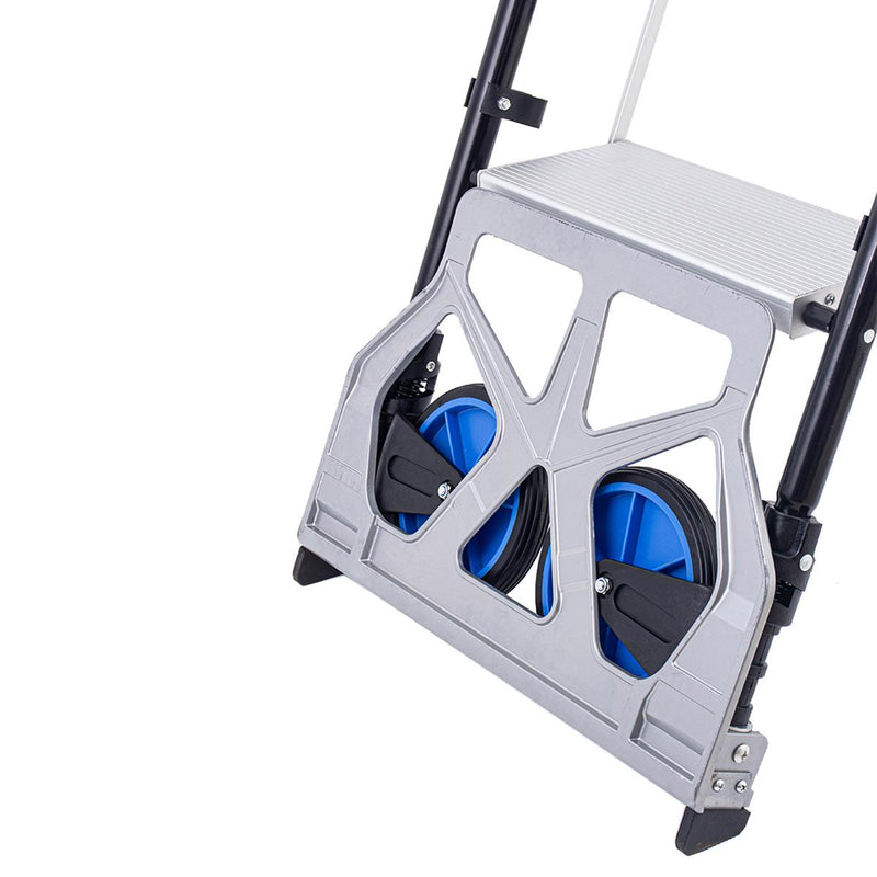 3 Steps Aluminium Trolley Ladder