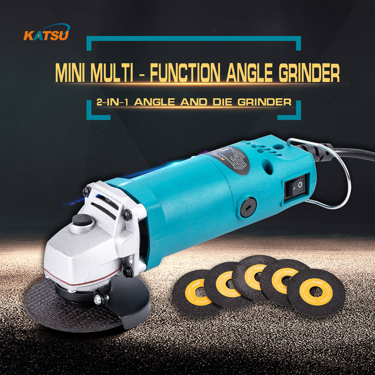 Mini Special Narrow Places Angle Grinder 3